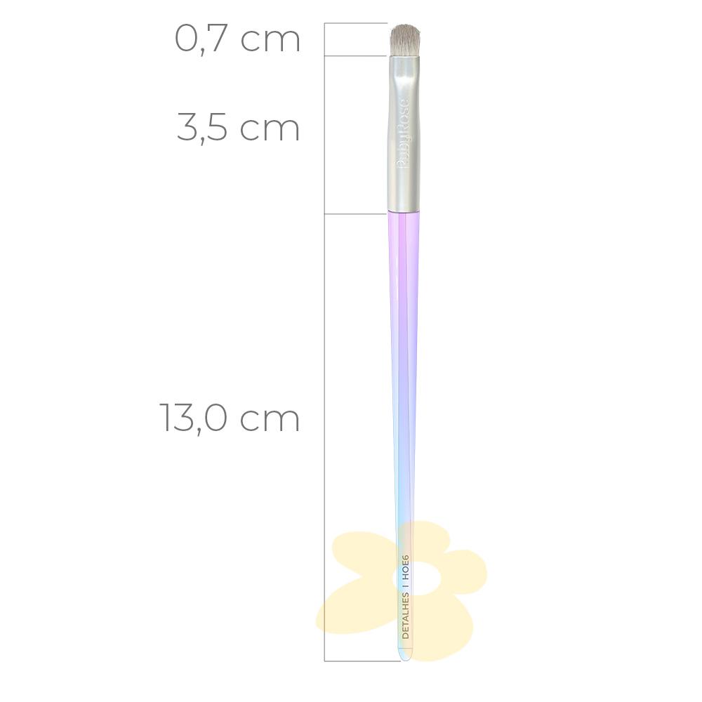 HOE6 - Pincel de Detalhes - Linha Holographic - Ruby Rose