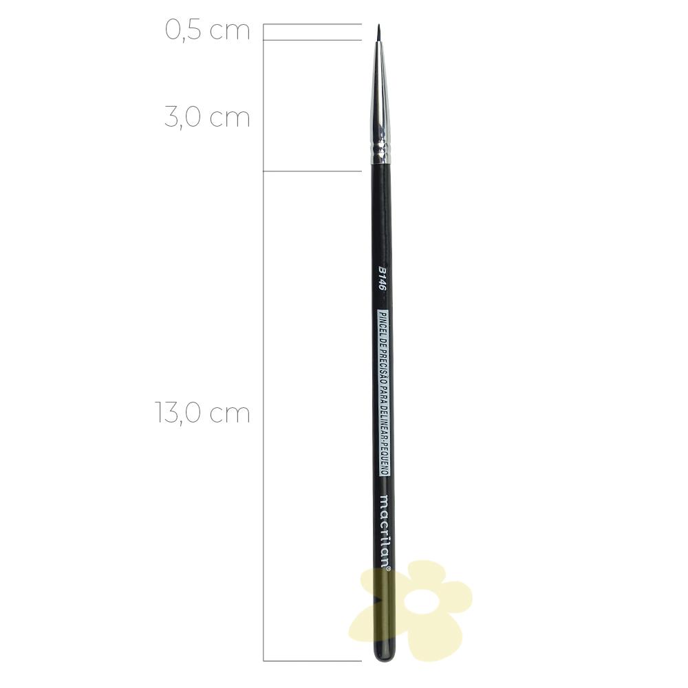 B146 - Pincel de Delinear Pequeno - Linha B - Macrilan