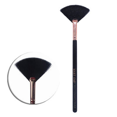 Pincel leque para iluminador N07 - Gold - Make One