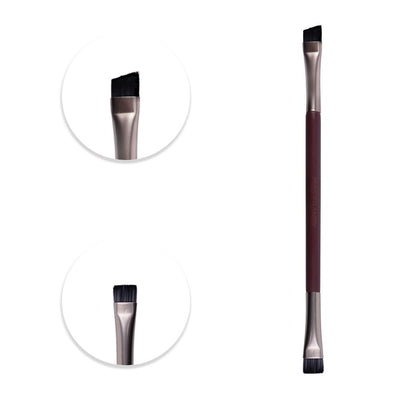 Pincel Duo p/ Sobrancelha - Linha Marsala - Miss Frandy