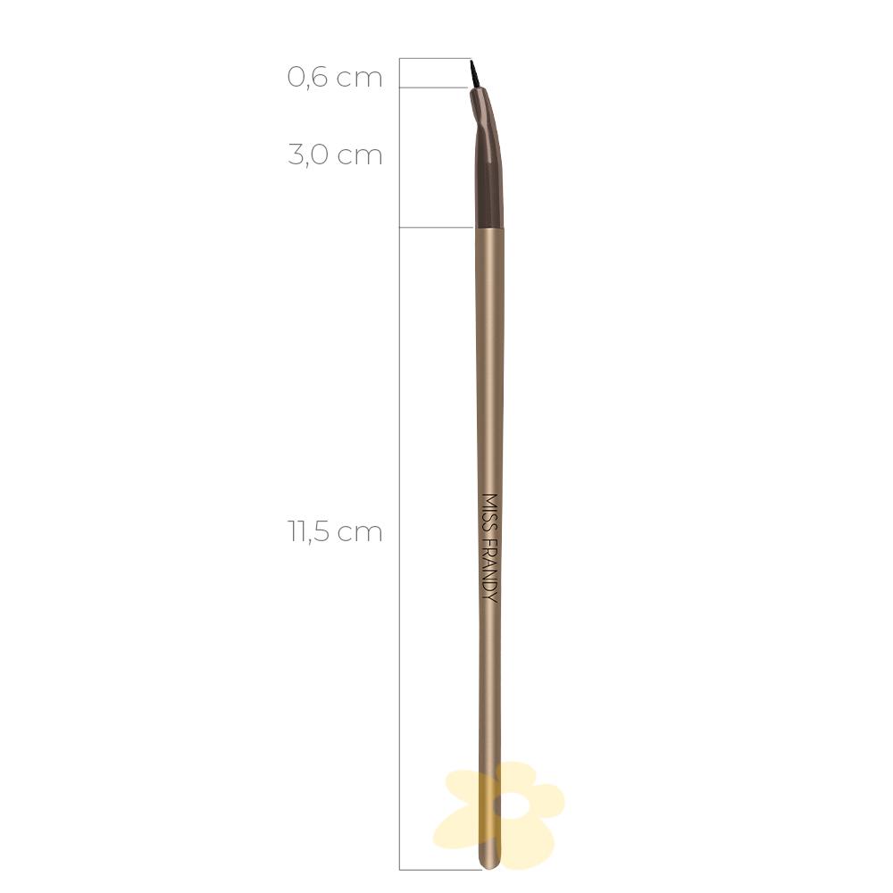 223 Pincel p/ Delineado - Linha Champagne - Miss Frandy