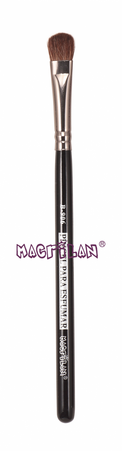 B906 - Pincel para Sombra - Linha B - Macrilan