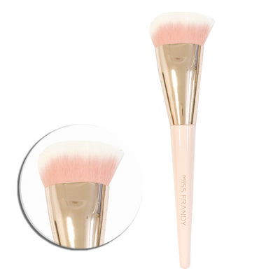 Pincel Topo Reto para Maquiagem - Linha Candy - Miss Frandy