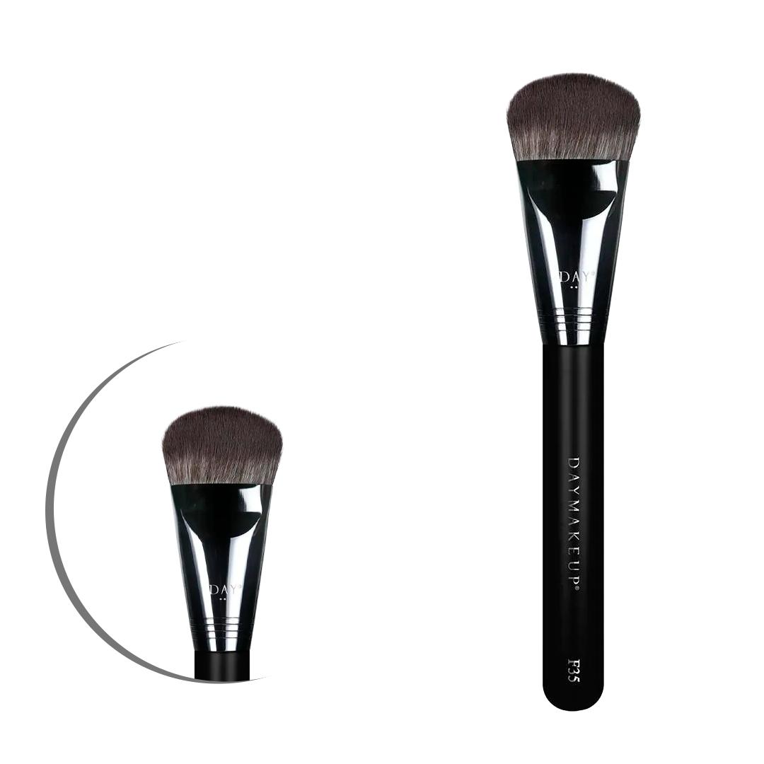 F35 - Pincel para Pós e Líquidos - Daymakeup
