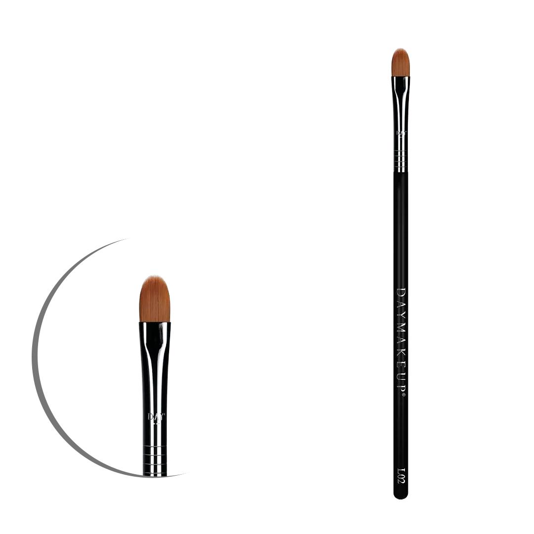 L02 - Pincel para Batom Cerdas Longas - Daymakeup