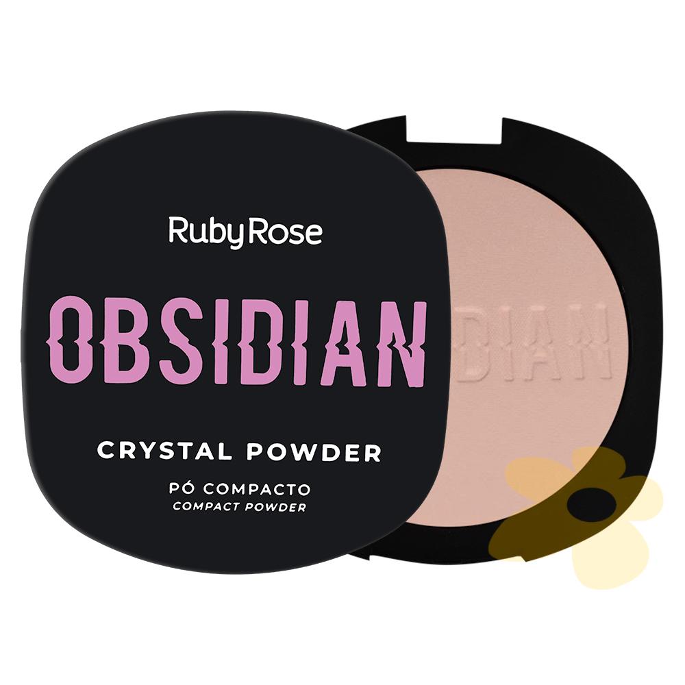 Pó Compacto - Linha Obsidian - Ruby Rose