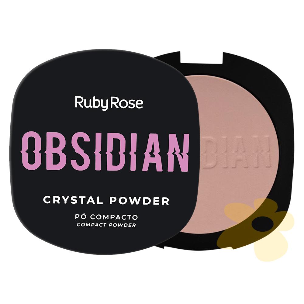 Pó Compacto - Linha Obsidian - Ruby Rose