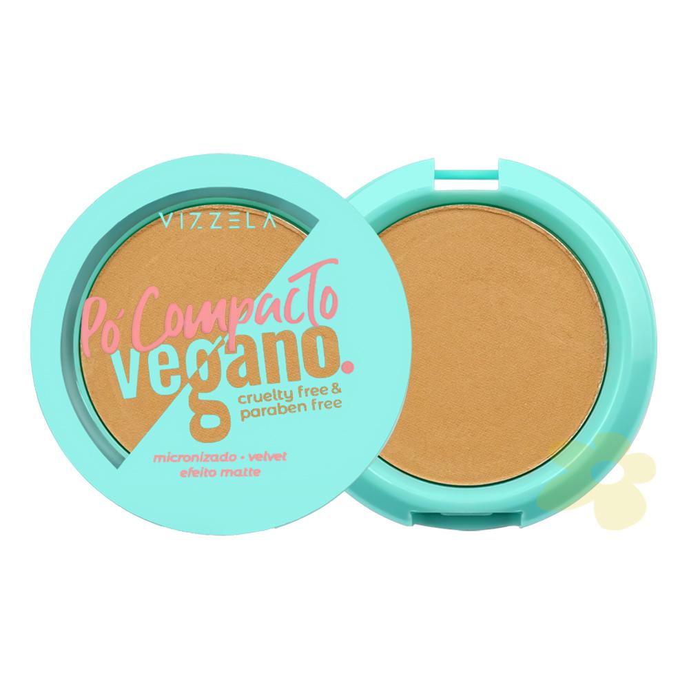 Pó Compacto Vegano - Vizzela