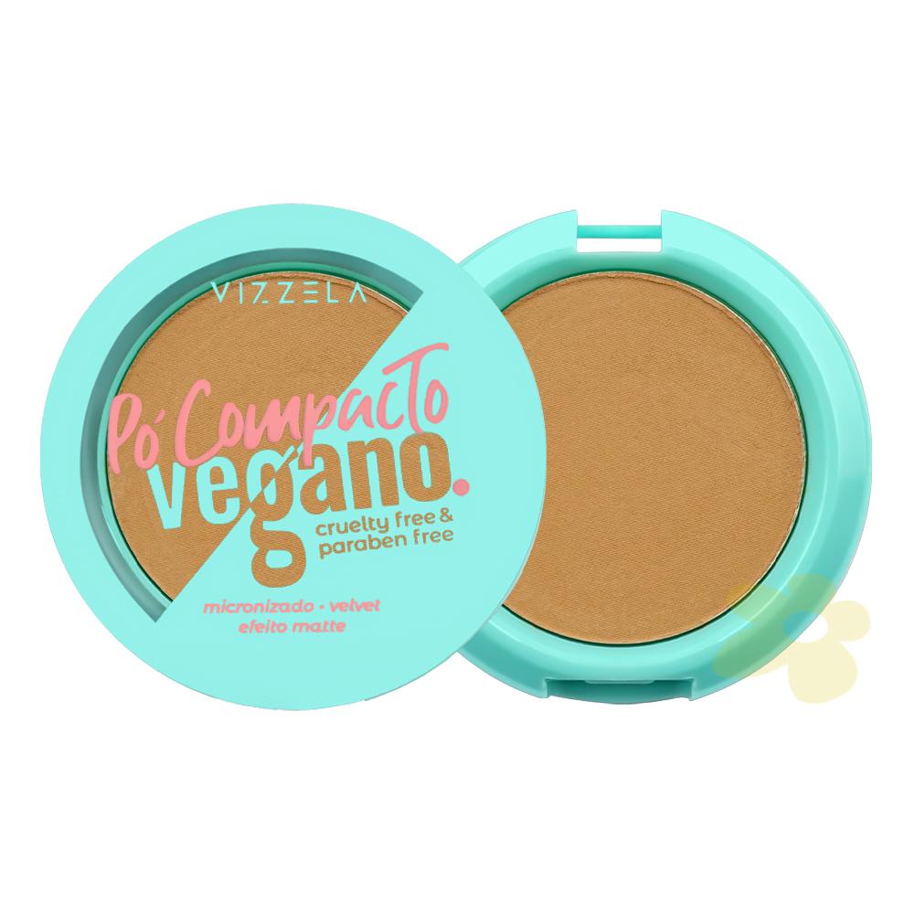 Pó Compacto Vegano - Vizzela