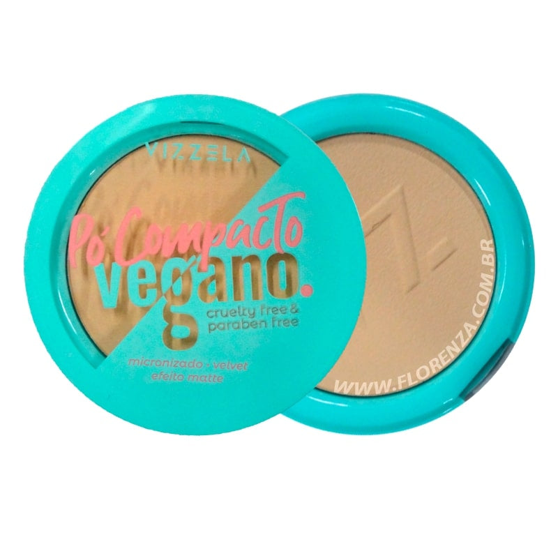 Pó Compacto Vegano - Vizzela