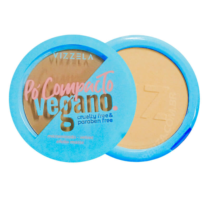 Pó Compacto Vegano - Vizzela