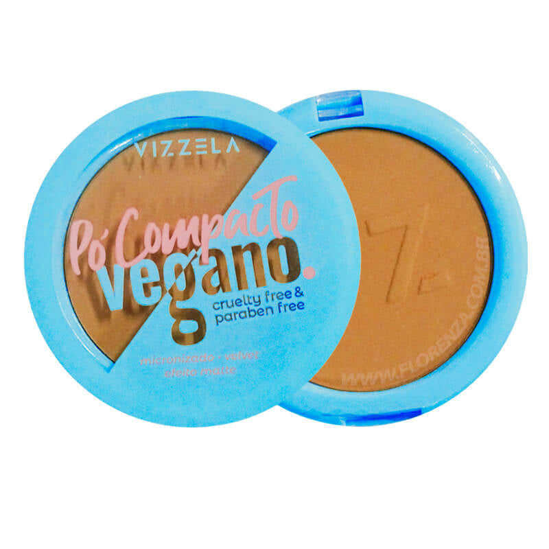 Pó Compacto Vegano - Vizzela