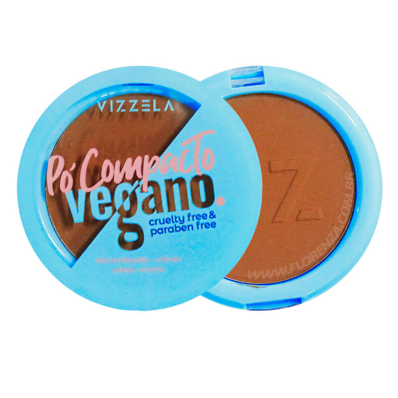 Pó Compacto Vegano - Vizzela
