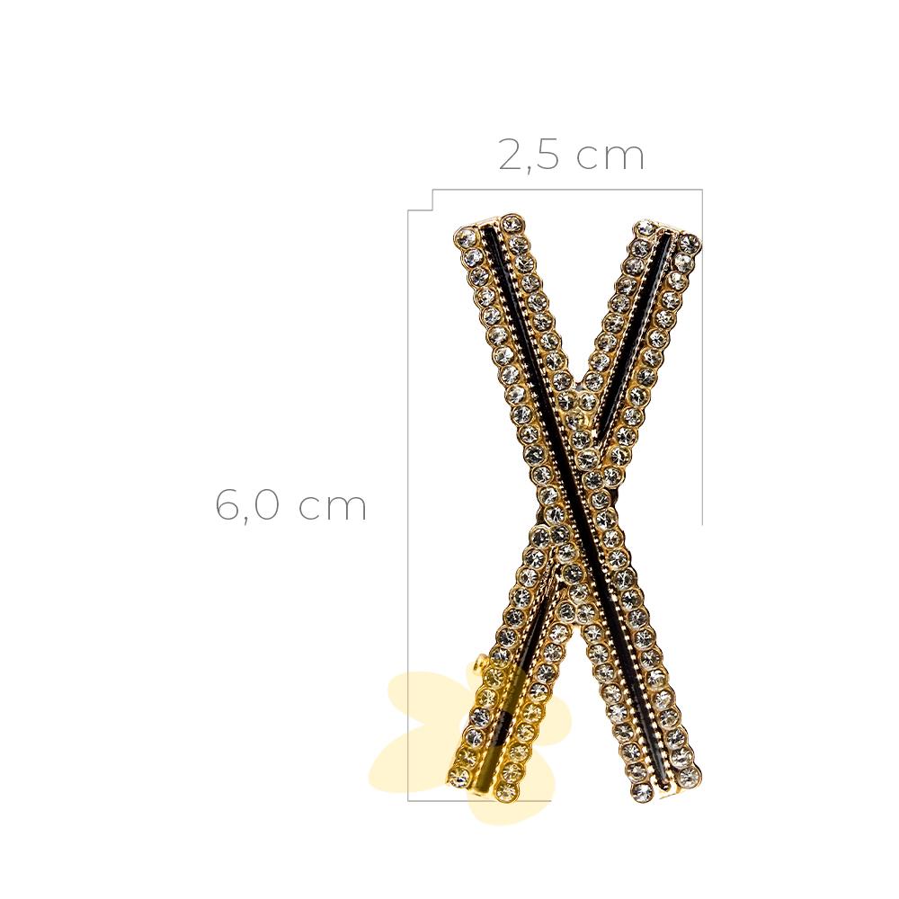 Presilha com Strass - Importado