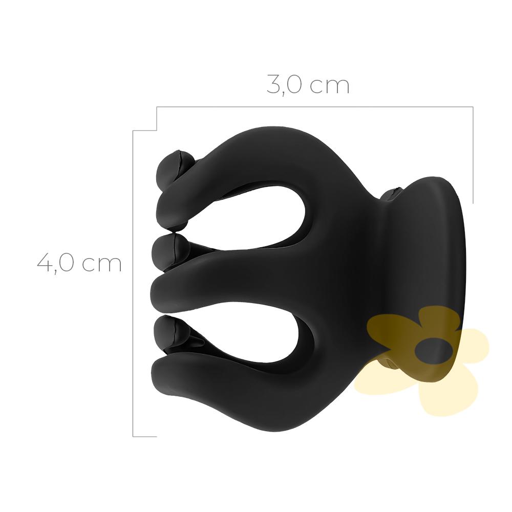 Piranha Preta 4cm - Hello Mini