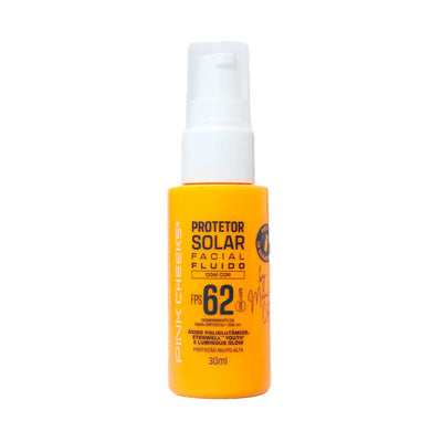 Protetor Solar Facial Fluido FPS 62 FPUVA 36 - Pink Cheeks
