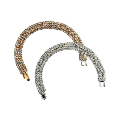 Pulseira Strass - 4 Fios - Importado