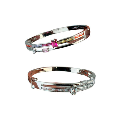 1932 Bracelete com Zircônia - Importado