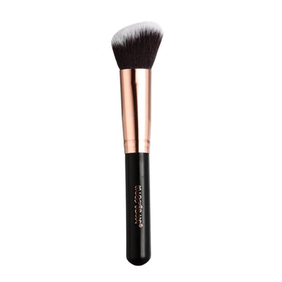R-08 Pincel Profissional Kabuki Angular - Linha Rosê - Macrilan
