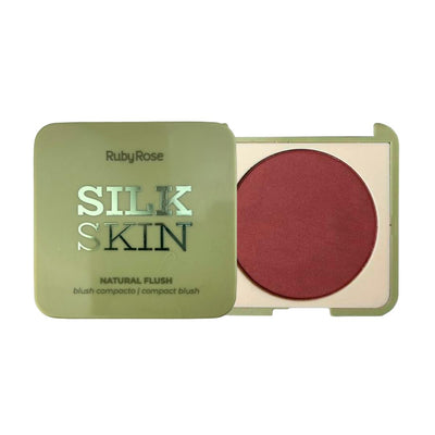 Blush Compacto Silk Skin - Ruby Rose