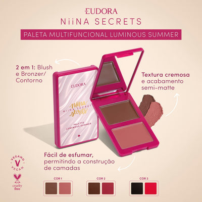 Paleta Multifuncional Luminous Summer - Niina Secrets