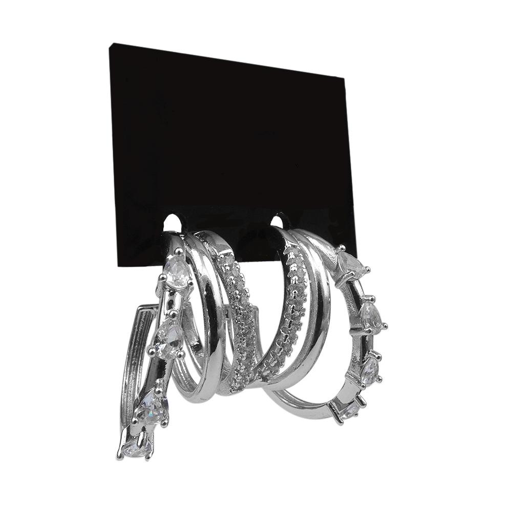 2319-1 | Brinco de Argola Tripla | Importado