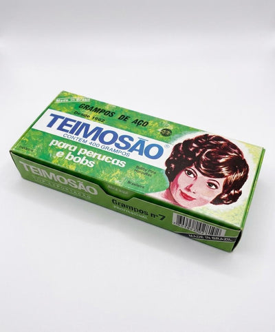 Grampo Teimosão Loiro N7 (400 un.) - Teimoso
