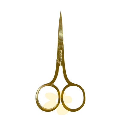 Tesoura para Sobrancelhas Dourada - Miss Frandy