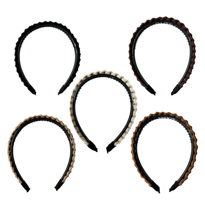 Tiara para Cabelo Trançada - Importado