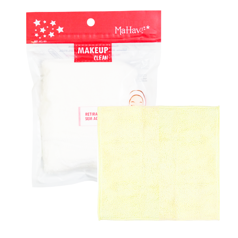 Toalha para Remoção de Maquiagem - Mahav