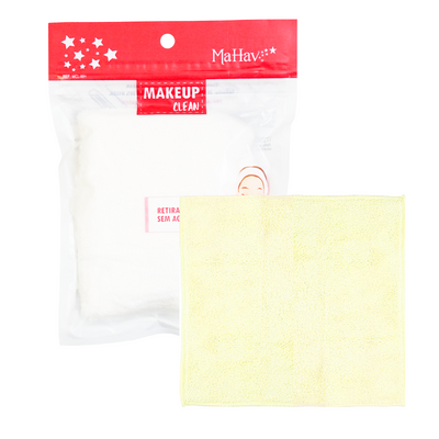 Toalha para Remoção de Maquiagem - Mahav